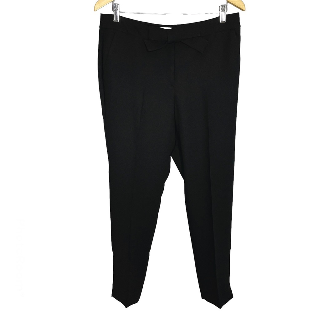 Talbots RSVP Chatham Black Pants with Accent Bow
